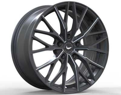 BARRACUDA PROJECT THREE Mattblack gefräst